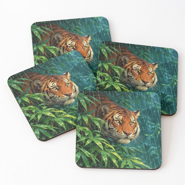 Item preview, Bengal Tiger in the Emerald Rainforest designed and sold by Curio Meridian.