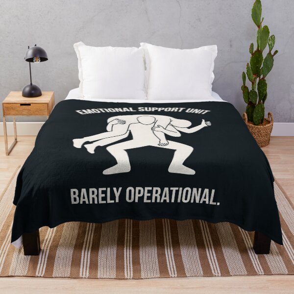 Item preview, Emotional Support Unit Barely Operational designed and sold by SplashTastic.
