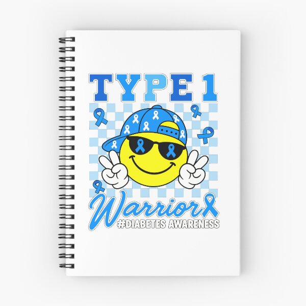 Item preview, Type 1 Warrior Blue Ribbon Diabetes Awareness designed and sold by mareix.