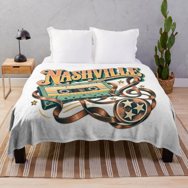 Item preview, Nashville Vintage Cassette with Treble Clef Ribbon designed and sold by Fenay Designs.