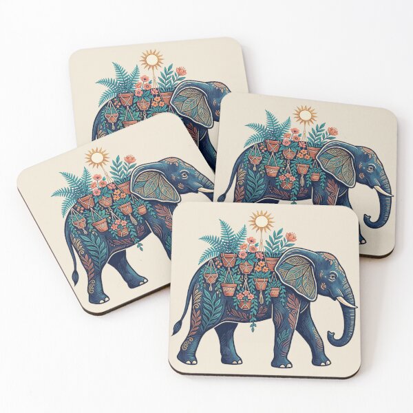 Item preview, An Elephant With a Growing Collection designed and sold by ELmestka.
