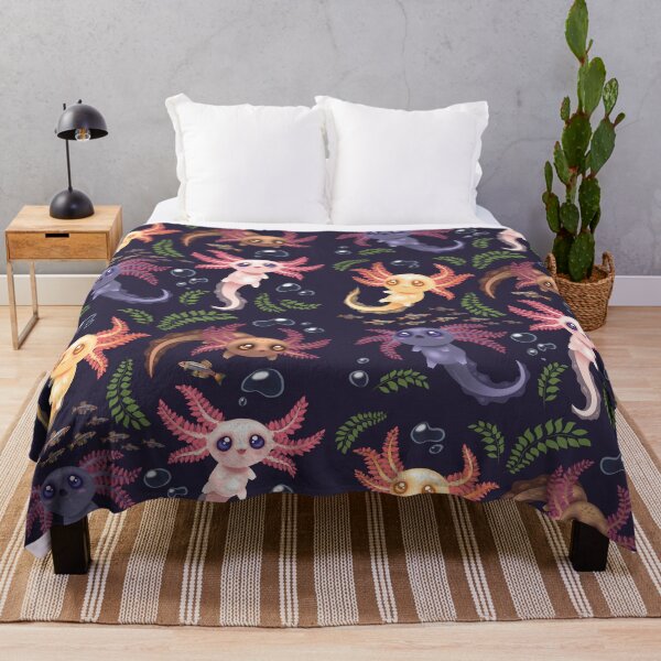 Item preview, Axolotls with background designed and sold by ArtByJaime1843.