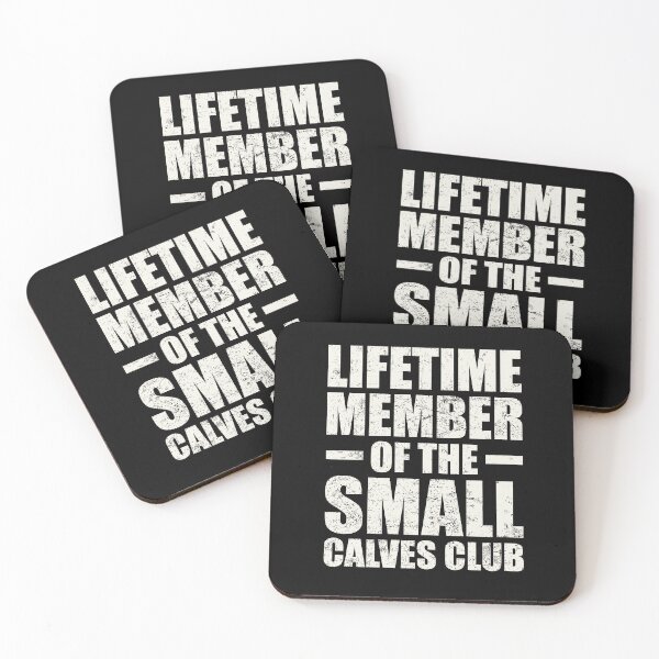 Item preview, Lifetime Member of the Small Calves Club Cream Text designed and sold by mareix.