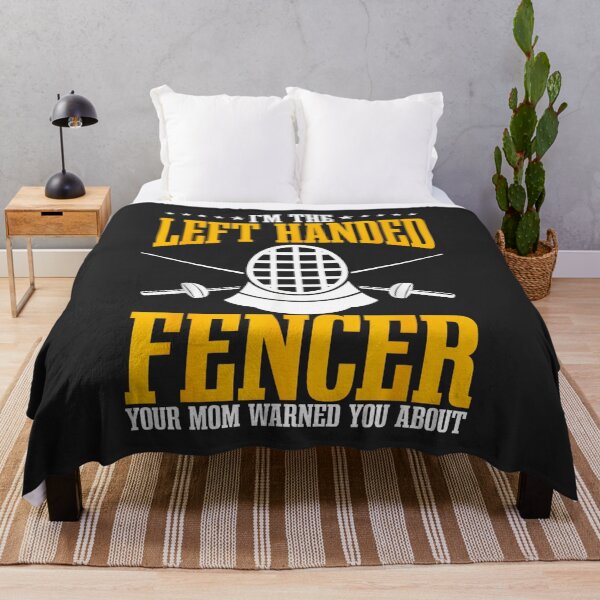 Item preview, Left Handed Fencer Your Mom Warned You About Fencing Mask designed and sold by BUNNIES-EL.