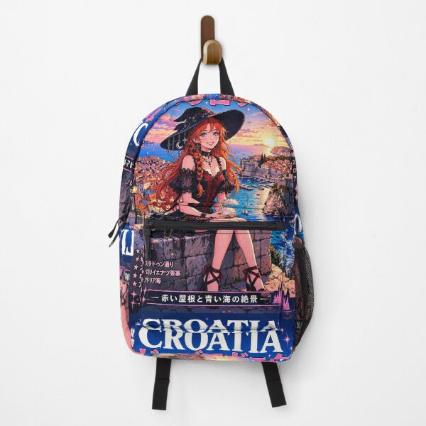 Item preview, Dubrovnik, Croatia — The Red-Haired Witch of the Adriatic Walls. designed and sold by DibujandoPorfa.