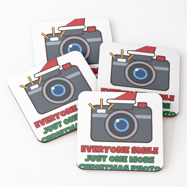 Item preview, Everyone Smile Just One More Christmas Photo Funny Photographer Christmas designed and sold by Bornprints.