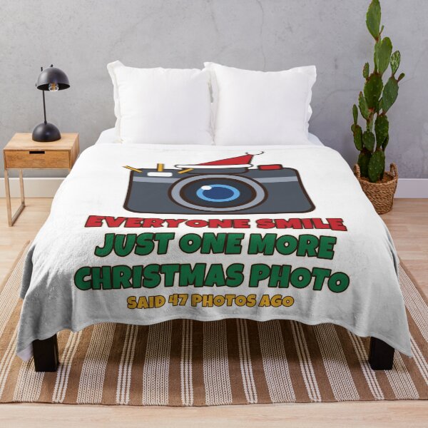 Item preview, Everyone Smile Just One More Christmas Photo Funny Photographer Christmas designed and sold by Bornprints.