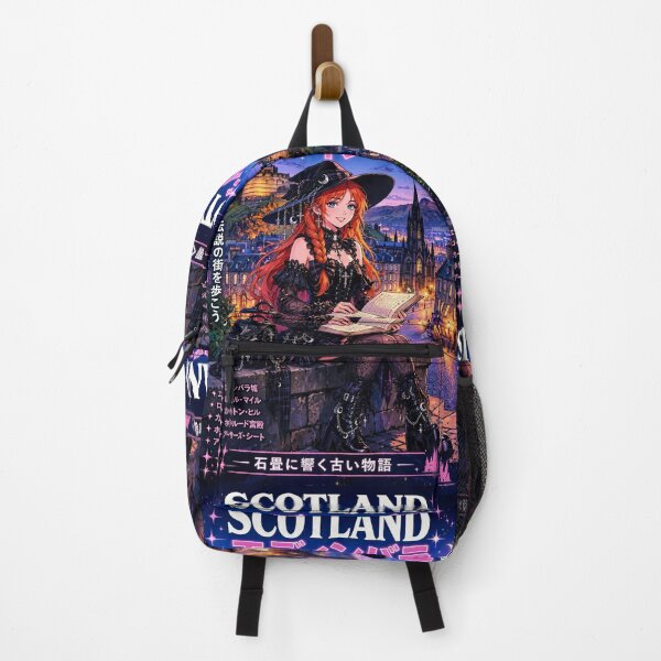 Item preview, Edinburgh, Scotland — The Red-Haired Witch of the Haunted Castle designed and sold by DibujandoPorfa.