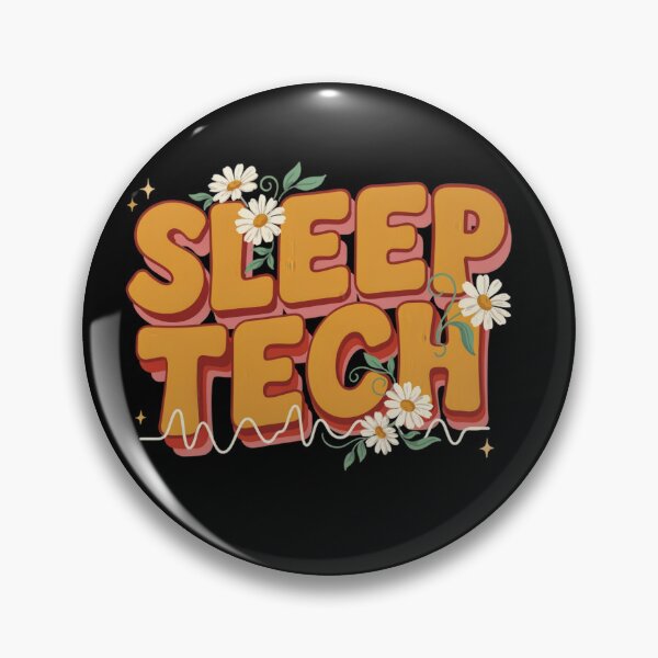 Item preview, Sleep Technologist Shirt - Retro Groovy Floral Sleep Tech Boho Gift designed and sold by teeoro.