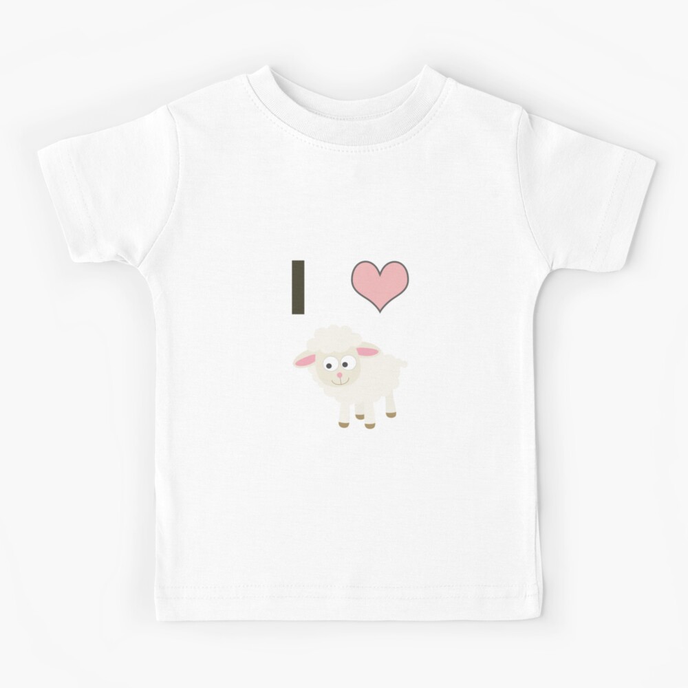 ★MAINBOOTH★Little Sheep Hood T-shirt(VANILLA WHITE)★人気 ra,kids_tee,x1250,FCD9D9: