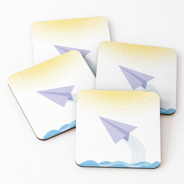 Item preview, Minimalist Paper Plane Sweeping Ascent designed and sold by LuxAir.