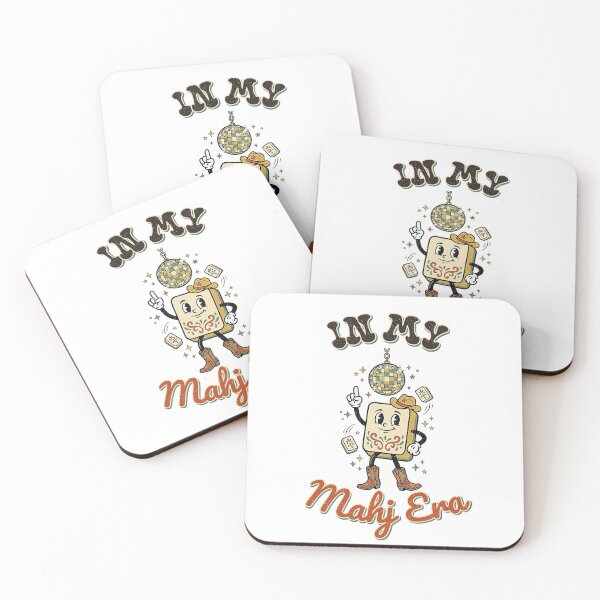 Item preview, In My Mahj Era - Retro Cowgirl Disco Mahjong designed and sold by olympe-store.
