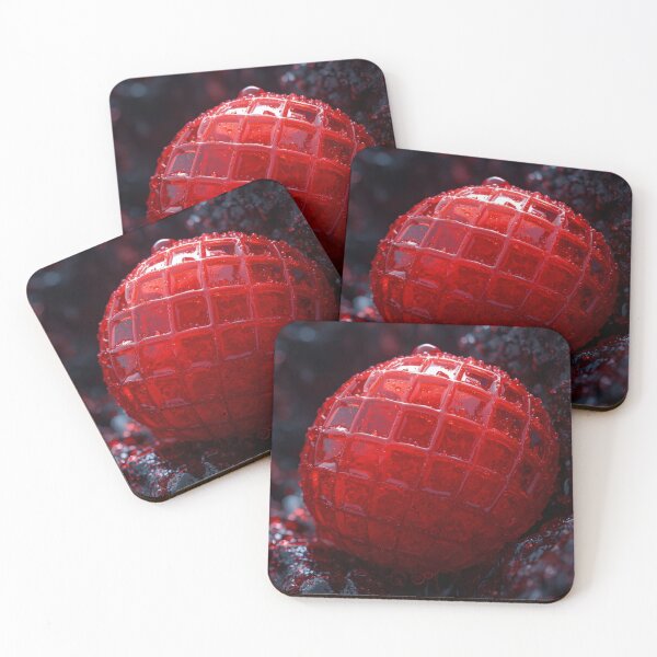 Item preview, Red Crystal Sphere On Dark Volcanic Rock designed and sold by monkeybusiness.pt.