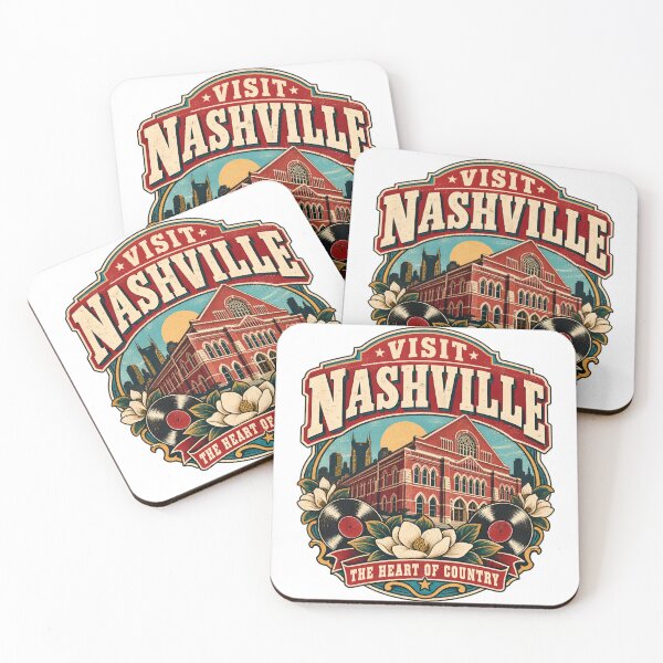 Item preview, Nashville Heart of Country with Vinyl and Magnolias designed and sold by Fenay Designs.