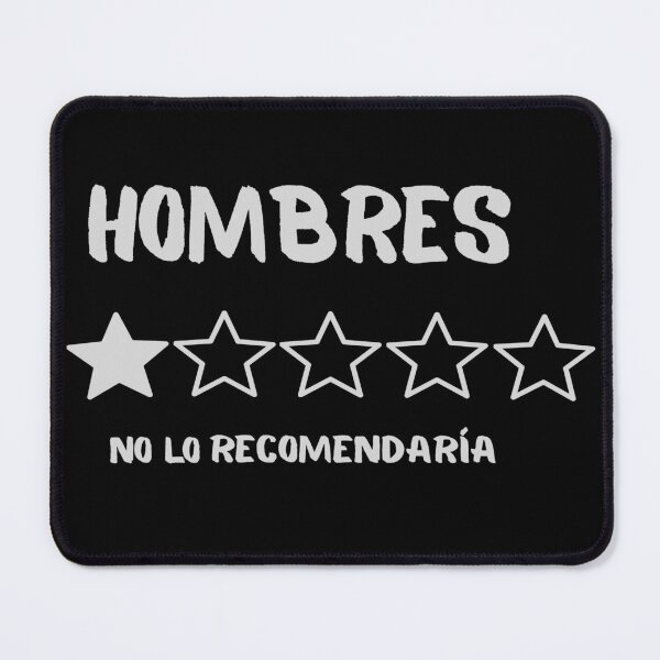 Item preview, Men 1 out of 5 stars – Not recommended, Spanish text grey designed and sold by LiskoDesign.