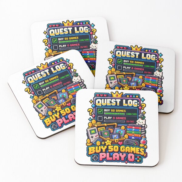 Item preview, Quest Log Buy Games Play Zero Retro Pixel Art designed and sold by LoafLogic.