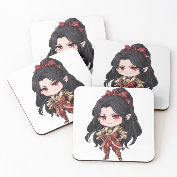 Item preview, Hanabi Scarlet Flower Classic Anime Chibi Sticker - Mobile Legends Fan Art designed and sold by Lesley D.