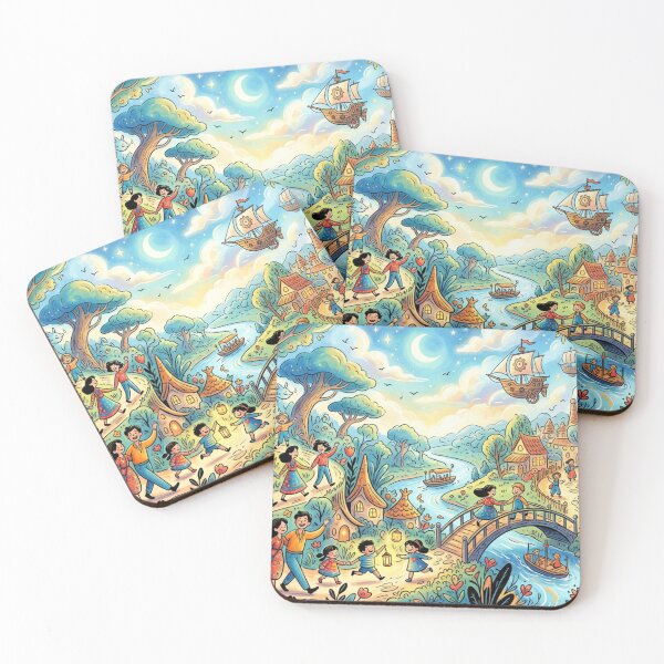 Item preview, Enchanted village full of dreams designed and sold by Sigtrix.