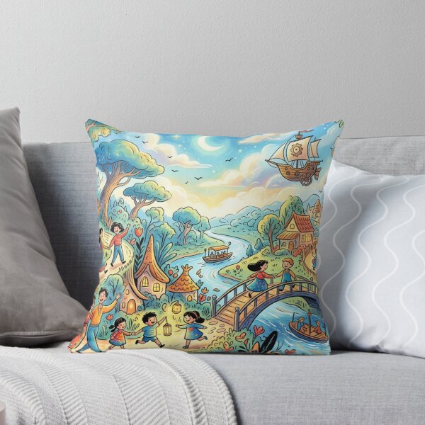 Item preview, Enchanted village full of dreams designed and sold by Sigtrix.