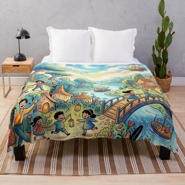 Item preview, Enchanted village full of dreams designed and sold by Sigtrix.