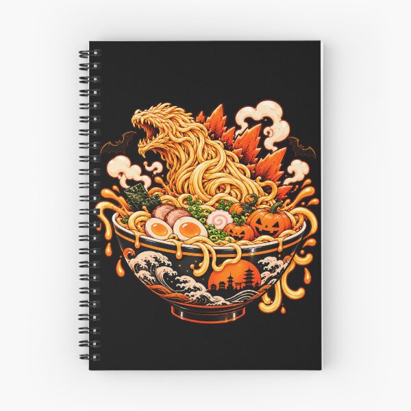 Item preview, Halloween Ramen Monster Noodle Lover Spooky Food Gift designed and sold by Corvoria.