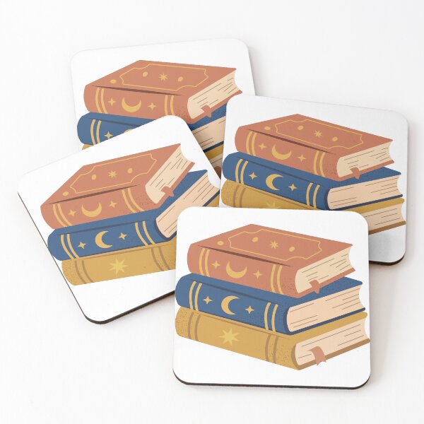 Item preview, fantasy booksKawaii Witchy Book Stack Spell Books of a Witch designed and sold by BetweenForms.
