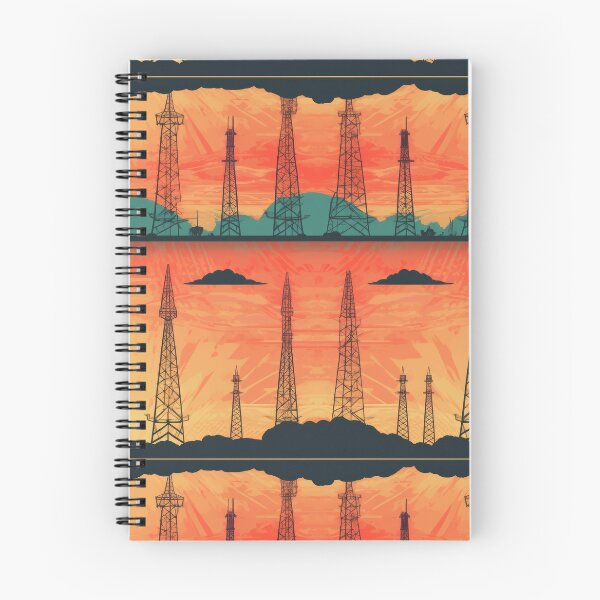 Item preview, Stylized Electricity Pylon Retro designed and sold by Pylon-Bureau.
