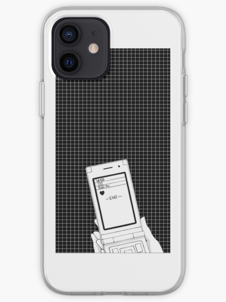 Black And White Aesthetic Print Iphone Case Cover By Karizzle Redbubble