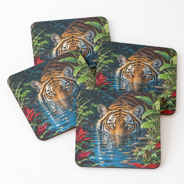 Item preview, Bengal Tiger – Silent Hunter in the Jungle designed and sold by Curio Meridian.