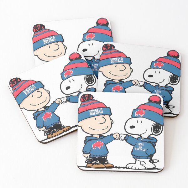 Item preview,  Charlie Brown And Snoopy Nfl Buffalo Bills Football designed and sold by AlexieGibson.