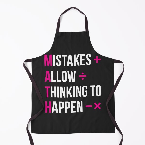 Item preview, MATH Mistakes Allow Thinking To Happen Teacher Math Lover designed and sold by BUNNIES-EL.
