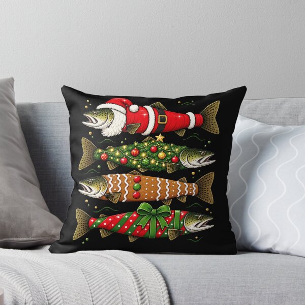 Item preview, Festive Christmas Fish Design for Christmas Cheer designed and sold by rafaeltto.