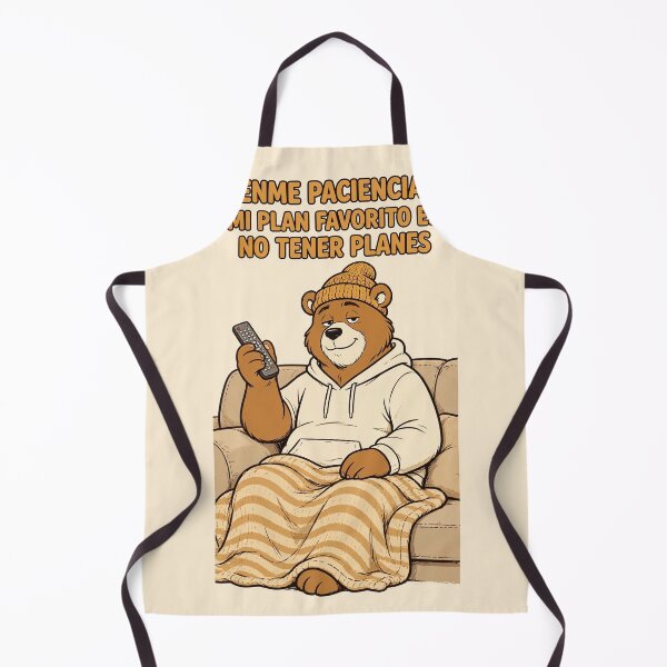 Item preview, Tenme Paciencia Mi Plan Favorito Es No Tener Planes Oso Divertido Camiseta designed and sold by EverydayBadge.