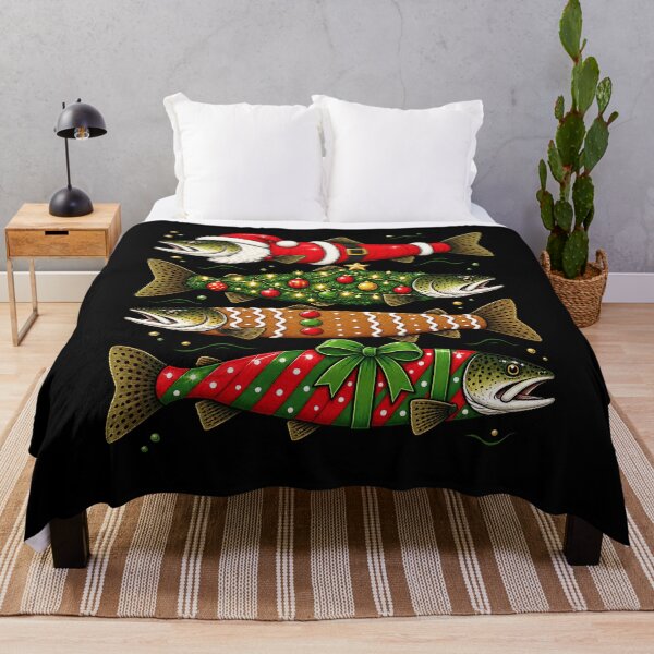 Item preview, Festive Christmas Fish Design for Christmas Cheer designed and sold by rafaeltto.