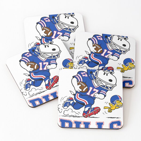 Item preview,  Snoopy  Woodstock Buffalo Bills Football Retro F090 designed and sold by AlexieGibson.