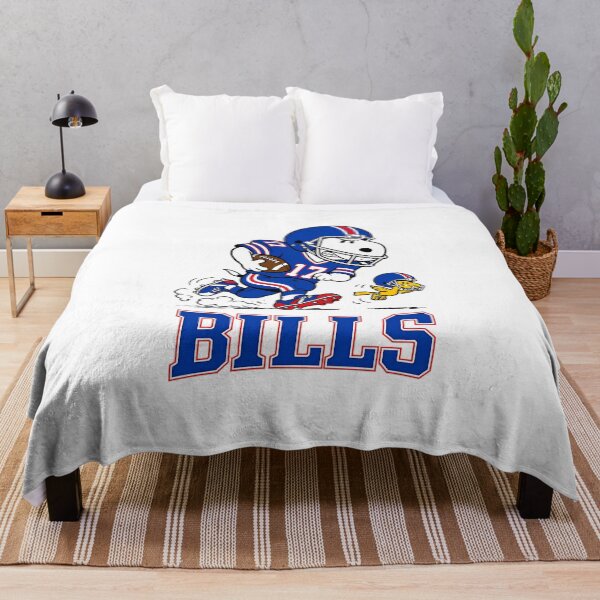 Item preview, Snoopy Woodstock Buffalo Bills Football Retro F090 designed and sold by AlexieGibson.