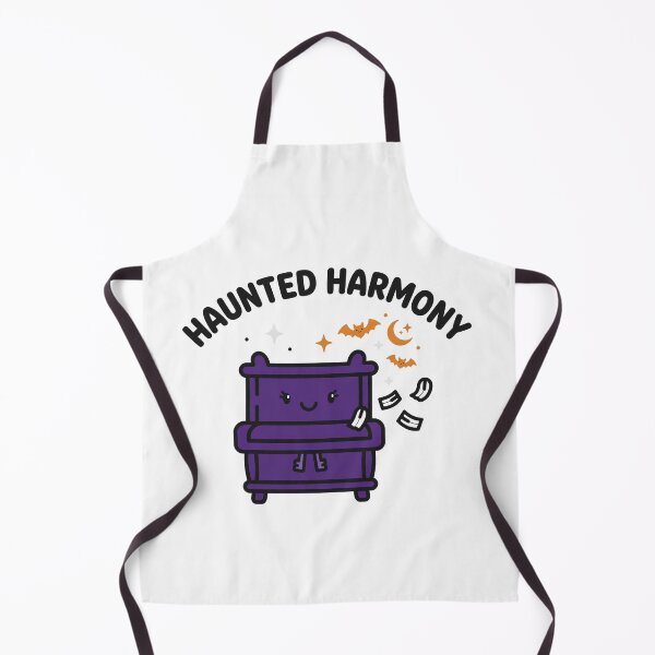 Item preview, Haunted Harmony Cute Piano Halloween Tee designed and sold by A Light Worker.