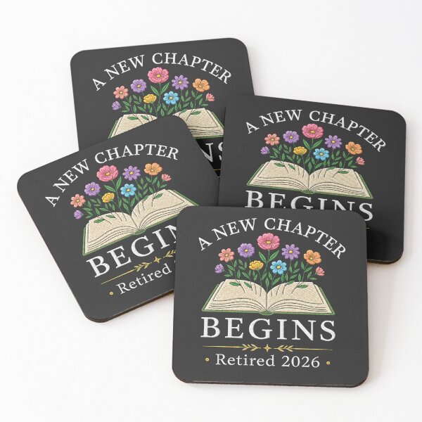 Item preview, A New Chapter Begins Retired 2026 Floral Book Lover designed and sold by BUNNIES-EL.