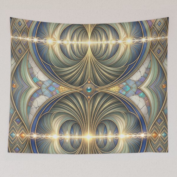 Item preview, Symmetric Art Deco Torus Sacred Geometry designed and sold by Frackxion.