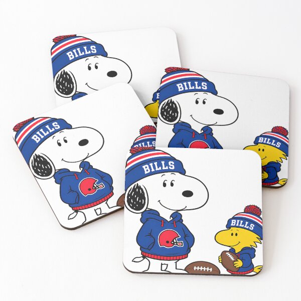 Item preview,  Snoopy  Woodstock Buffalo Bills Football Retro F250 designed and sold by AlexieGibson.