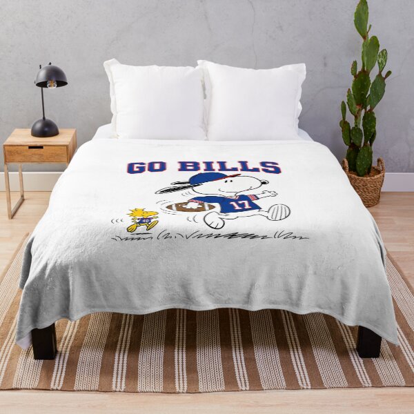 Item preview, Snoopy Woodstock Buffalo Bills Football Retro F506 designed and sold by AlexieGibson.