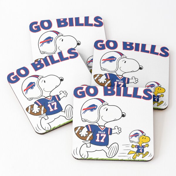 Item preview,  Snoopy  Woodstock Buffalo Bills Football Retro F346 designed and sold by AlexieGibson.