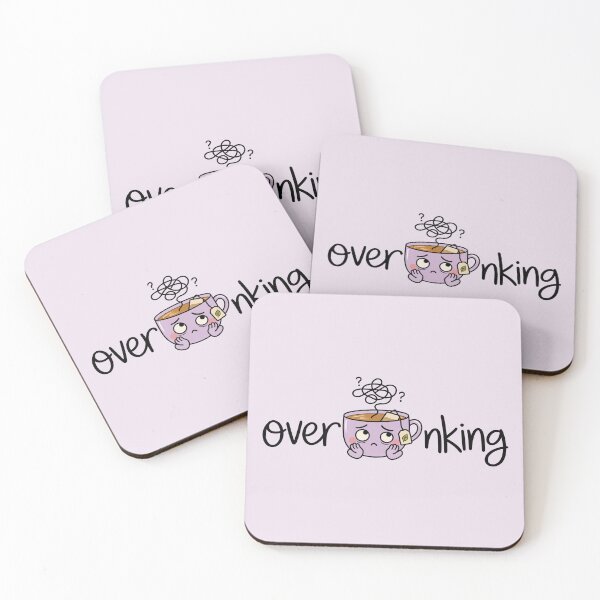 Item preview, overthinking tea designed and sold by MoodleDoon.