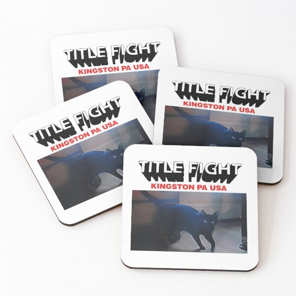 Item preview, Title Fight Cat Black Goods designed and sold by ANSMei.