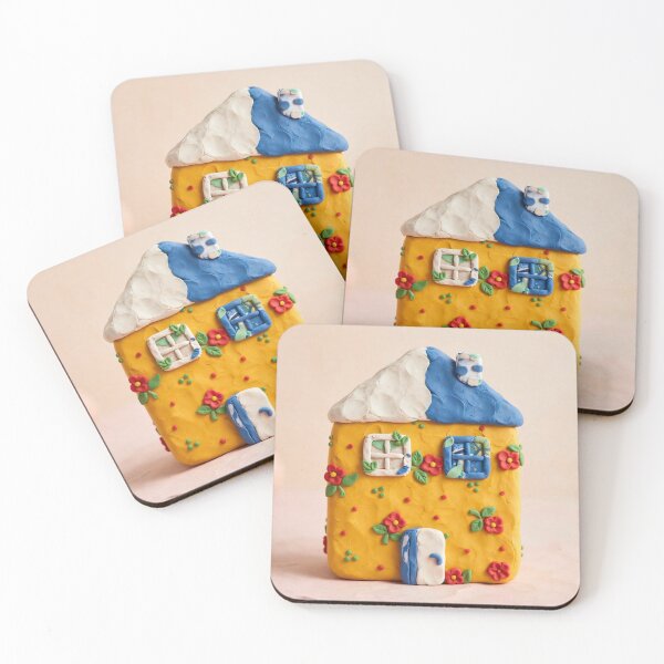 Item preview, Small house made of modeling clay designed and sold by MarieClaude1954.