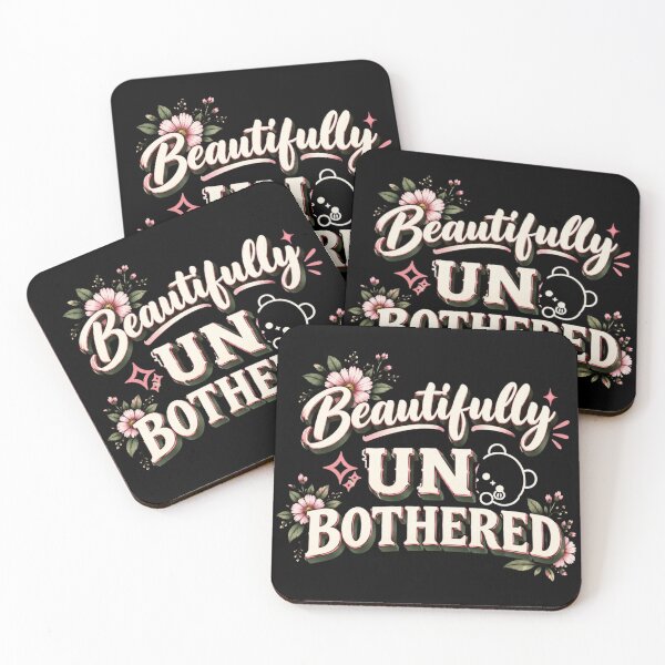 Item preview, Beautifully unbothered Retro typography  designed and sold by Floral-Vitals.
