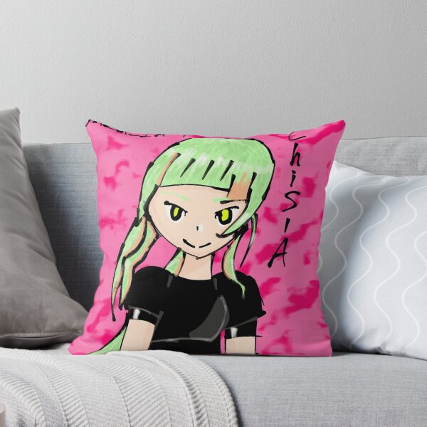 Item preview, Mint Green Haired Anime Girl designed and sold by MarceaDelpier.