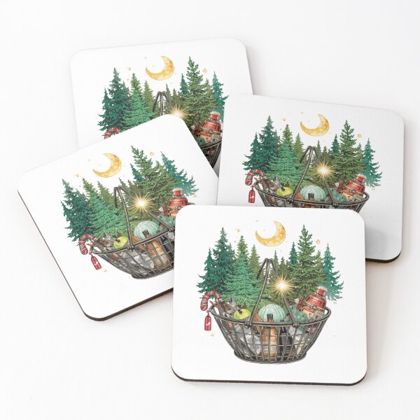 Item preview, Shopping Basket of Trees and Disco Dreams designed and sold by catcurio.
