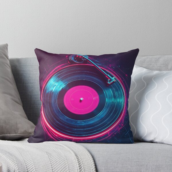 Item preview, Vinyl Record Player Glow, 3d Render, Vibrant designed and sold by Checho30.