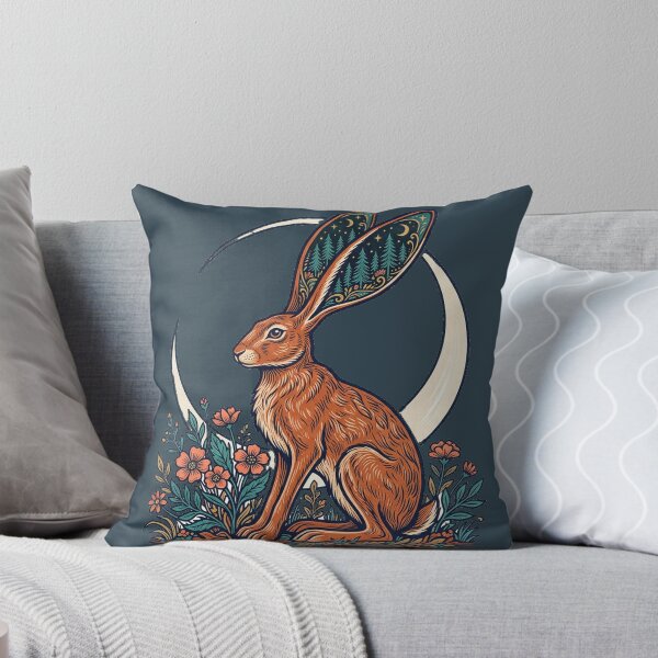 Item preview, A Hare Listening to the Moon designed and sold by ELmestka.